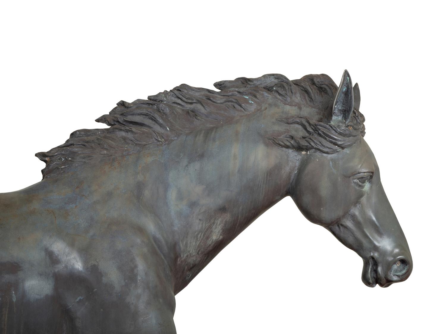 A Life-Size Bronze Model of Secretariat