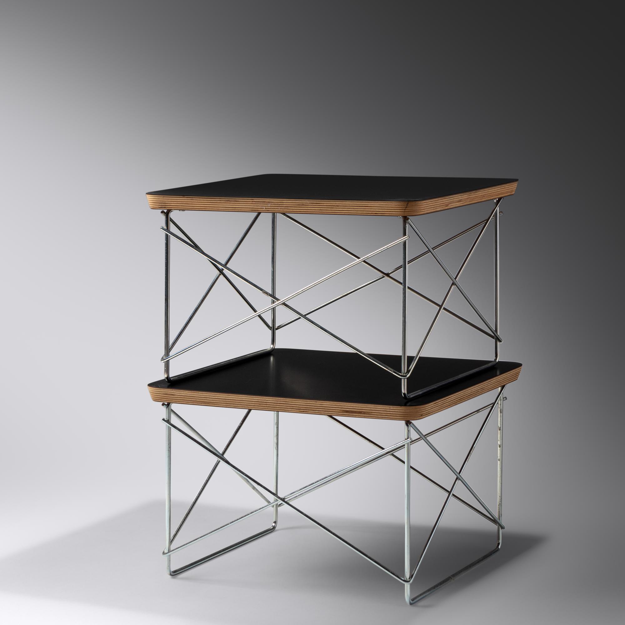 Pair of LTR Side Tables, c. 2000 Herman Miller, USA