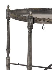 A French Metal Tray Table