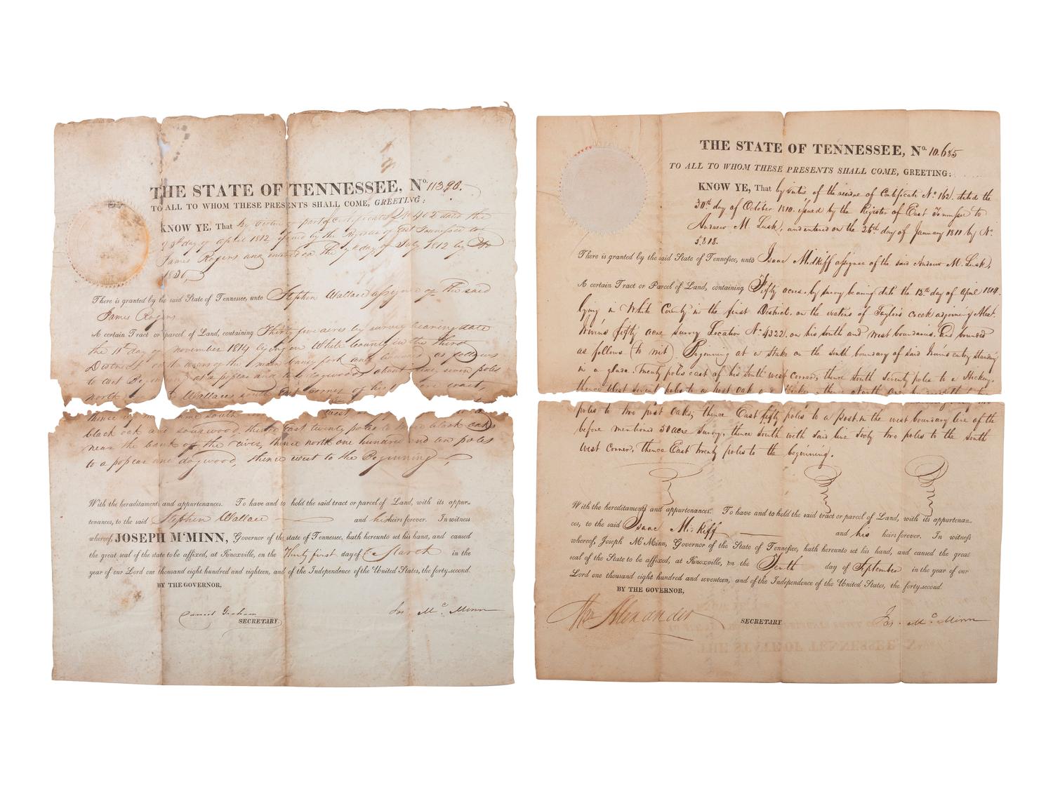 [SOUTH CAROLINA]. Document signed by jurist James L. Petigru (1789-1863), a Charleston Unionist.