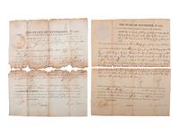 [SOUTH CAROLINA]. Document signed by jurist James L. Petigru (1789-1863), a Charleston Unionist.