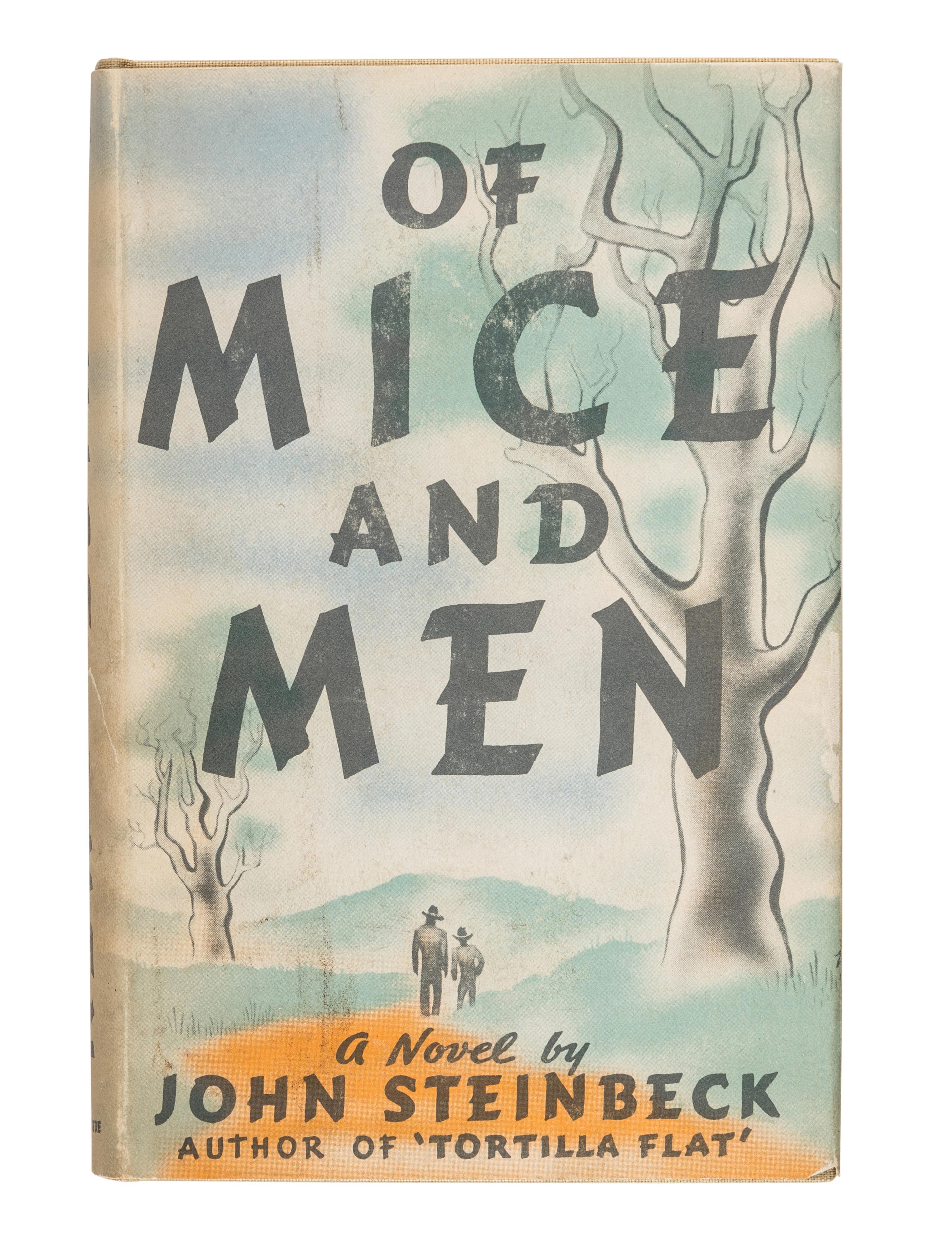 STEINBECK, John (1902-1968). Of Mice and Men . New York: Covici-Friede, [1937].