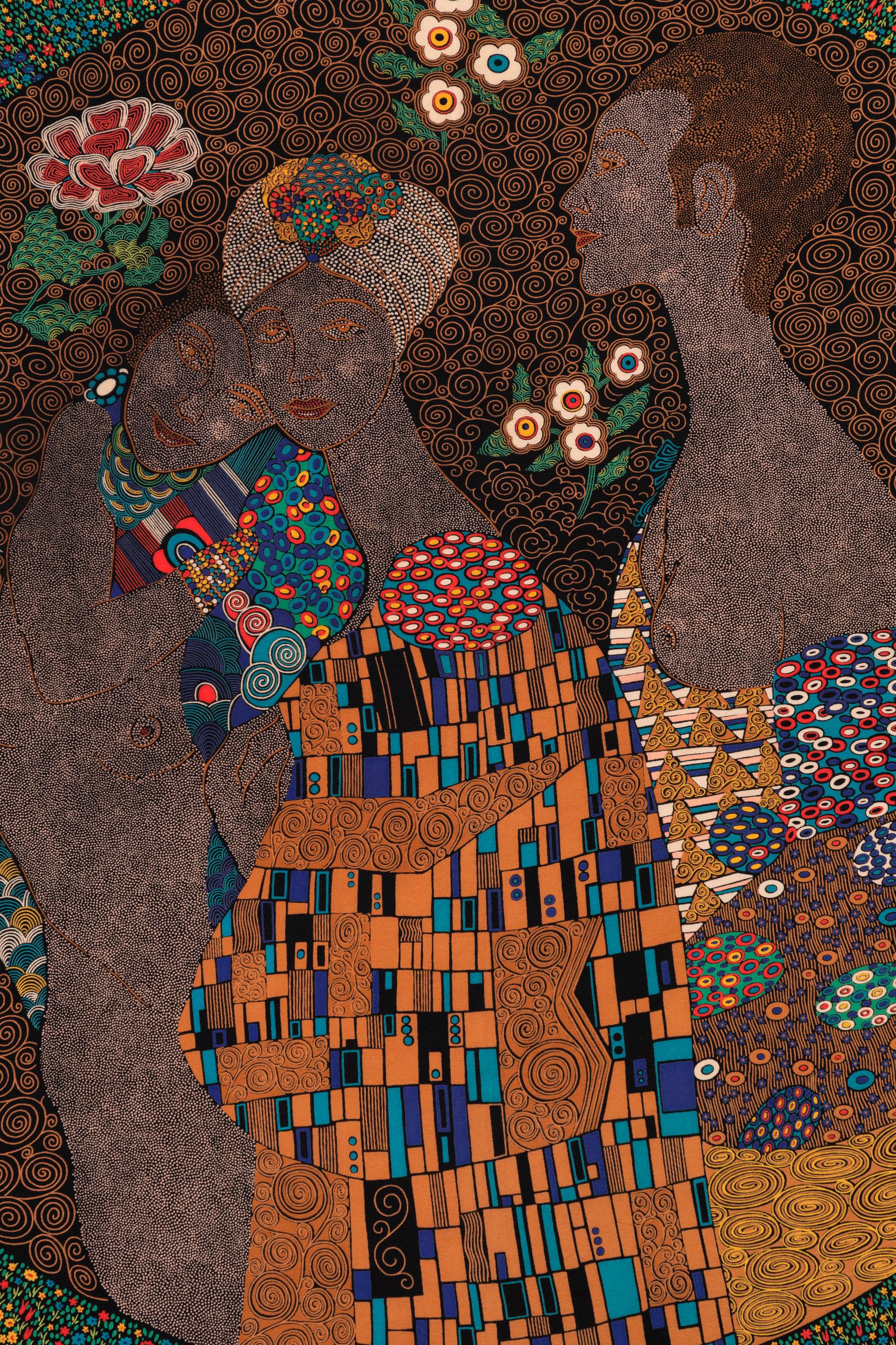 Two Bottega Veneta Silk Scarves, 1980-2000s