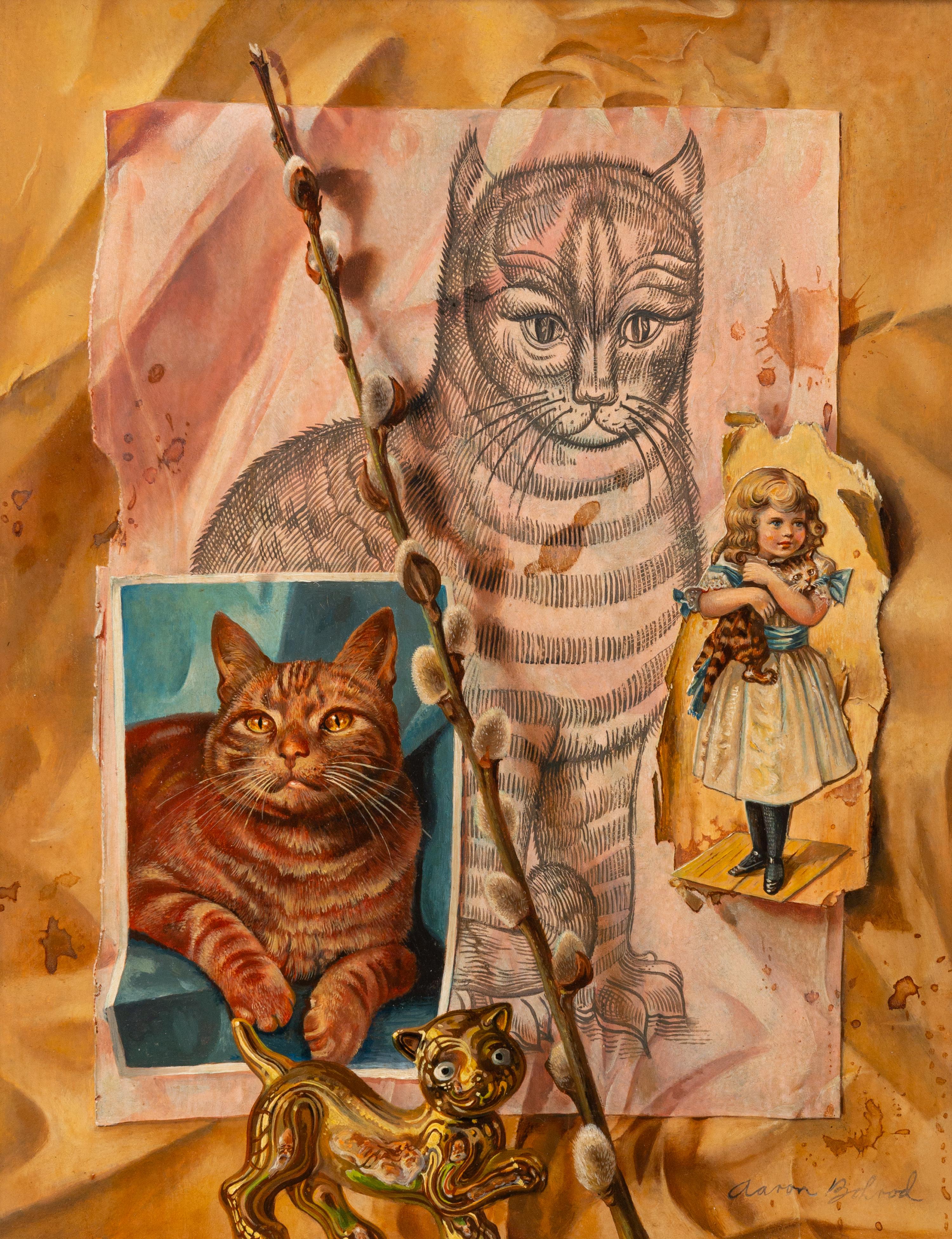 Aaron Bohrod (American, 1907–1992) — Cats and Kittens