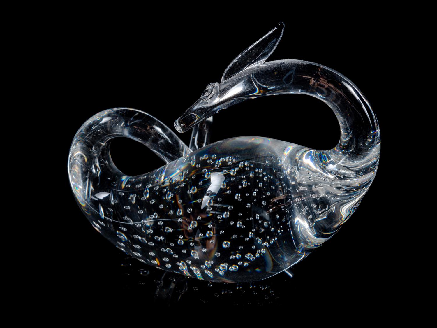 A Steuben Glass Figure — 20TH CENTURY