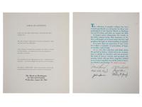 [CIVIL RIGHTS]. LO MONACO, Louis (20th century). March on Washington for Jobs and Freedom August 28, 1963: We Shall Overcome. New York: Urban League, [1963].