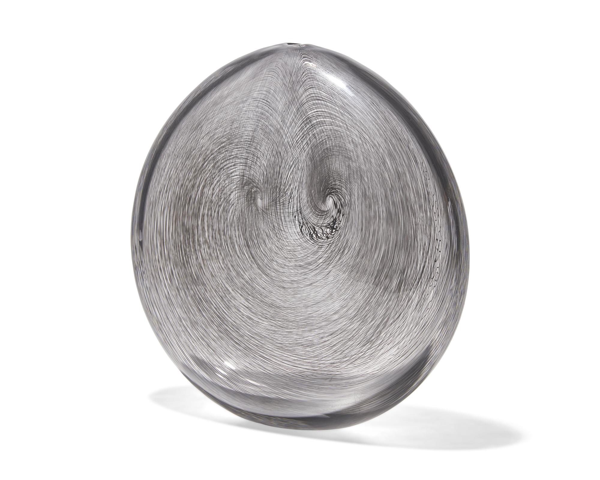 Black Net Series Glass Vessel, 2006
