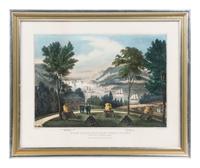 [HUDSON RIVER] -- CURRIER and IVES, publishers The Hudson, From West Point. Grounds of the U. S. Military Academy, 1862. (G.3216) -- Hudson River-Crow Nest, n.d. (G.3222)