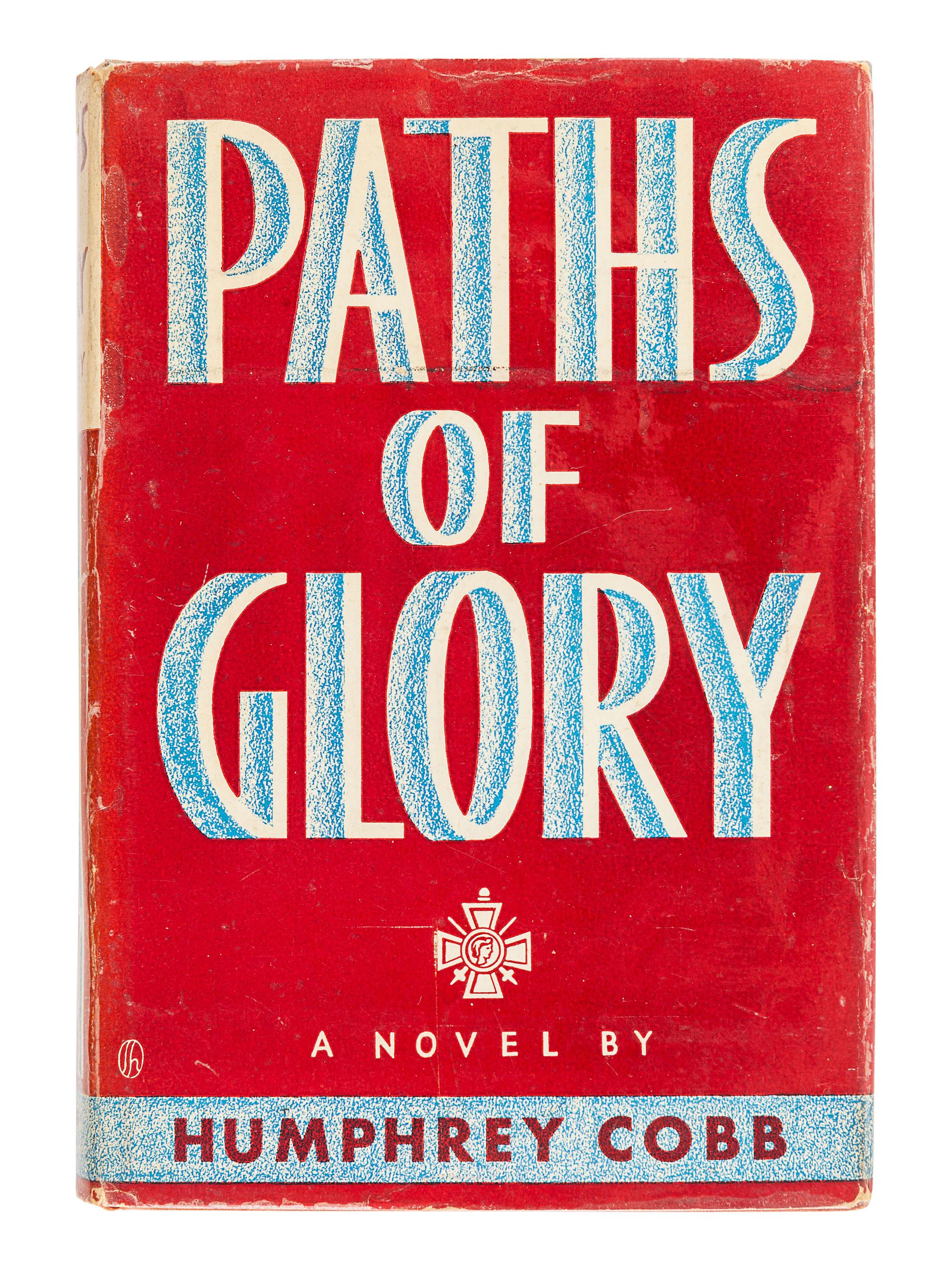 COBB, Humphrey (1899-1944). Paths of Glory . New York: The Viking Press, 1935.