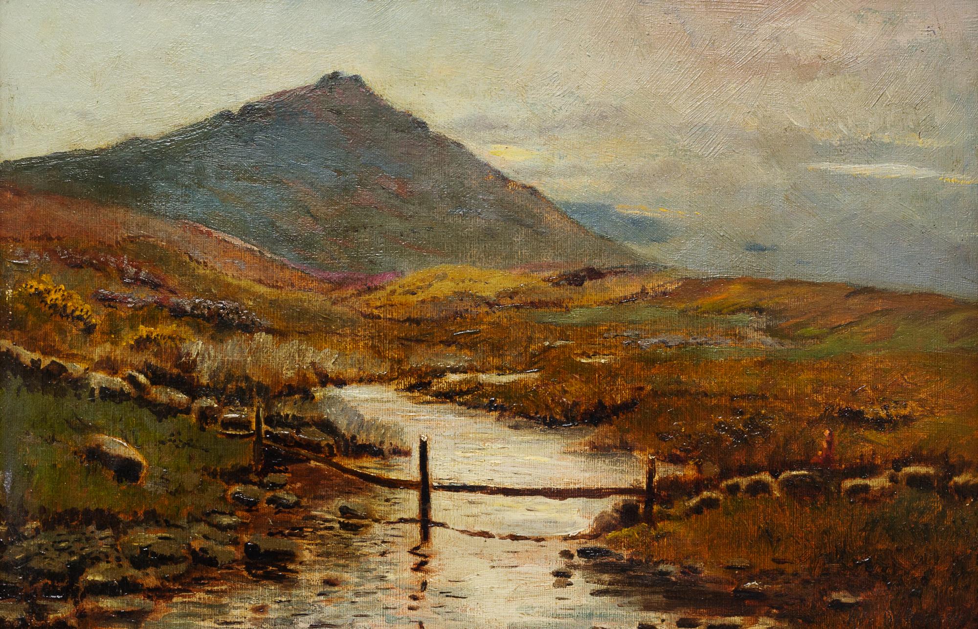 Alfred De Breanski, (British, 1852-1928), Two Works; Untitled (Scottish Landscape with Rushing River), and Scottish Landscape