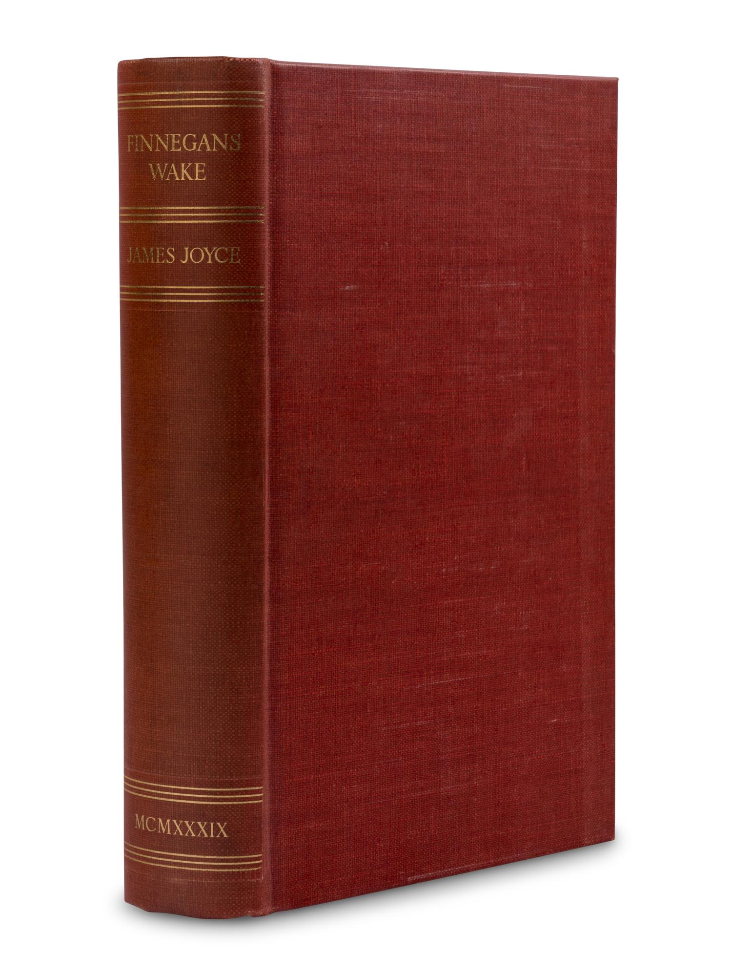 JOYCE, James (1882-1941). Finnegans Wake . London: Faber & Faber, 1939.