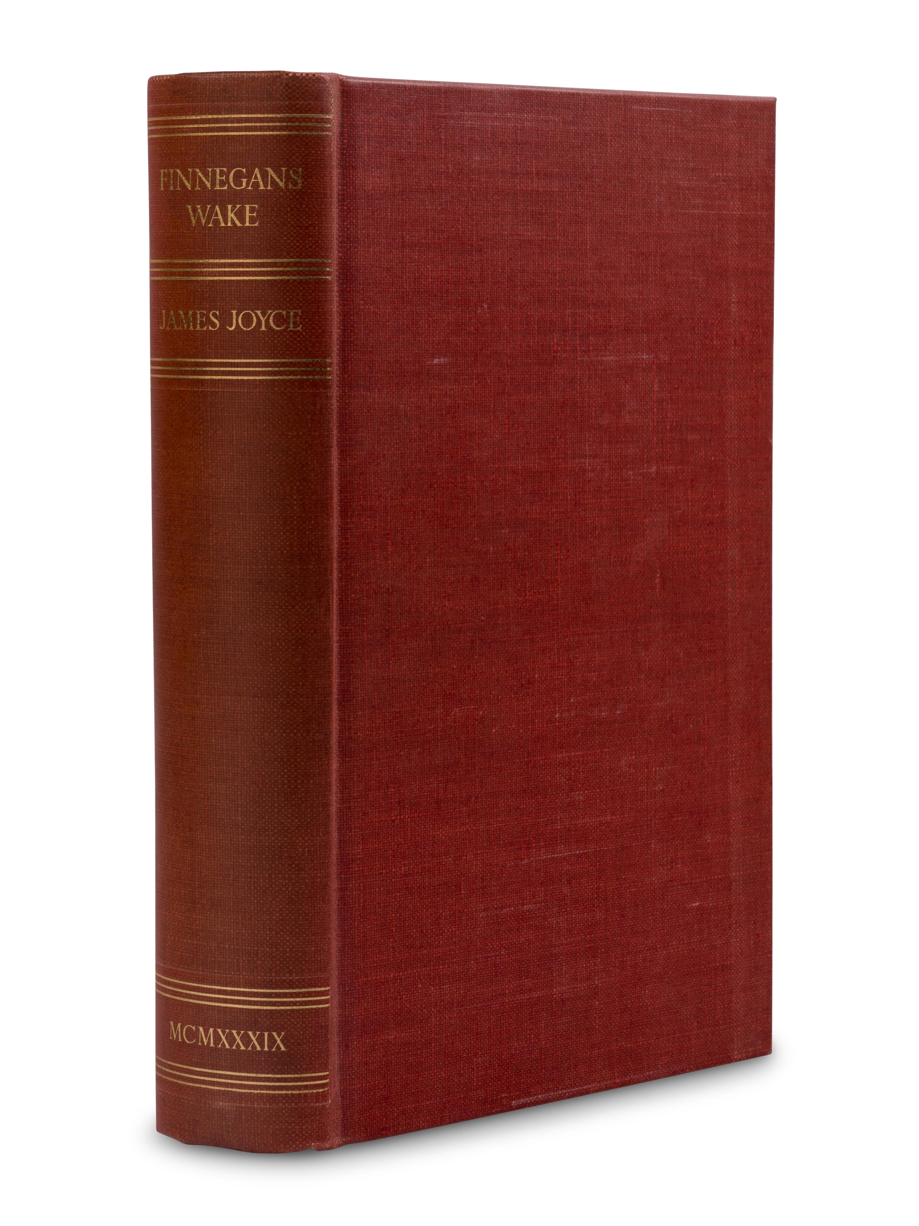 JOYCE, James (1882-1941). Finnegans Wake . London: Faber & Faber, 1939.