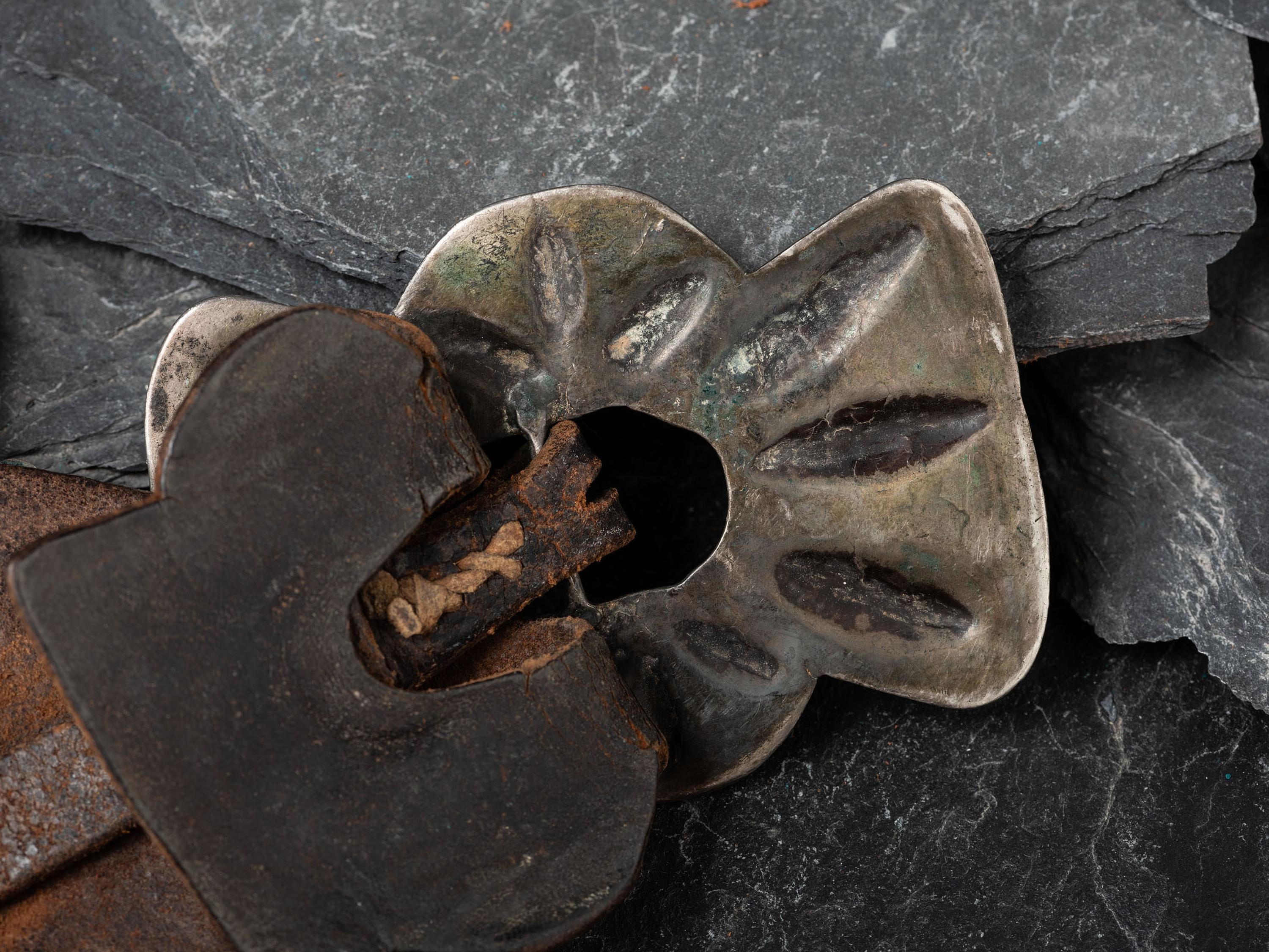 Navajo Second Phase Concha Belt, Collected by Hoffman Birney (1891-1958)