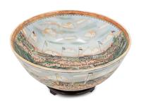 A Chinese Export Porcelain Bowl and Stand
