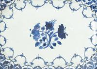 A Chinese Export Blue and White Porcelain Partial Dinner Service