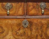 A William & Mary burl walnut-veneered double-domed secretary desk, circa 1700