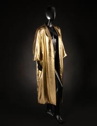 Christian Dior Haute Couture Lamé Long Jacket