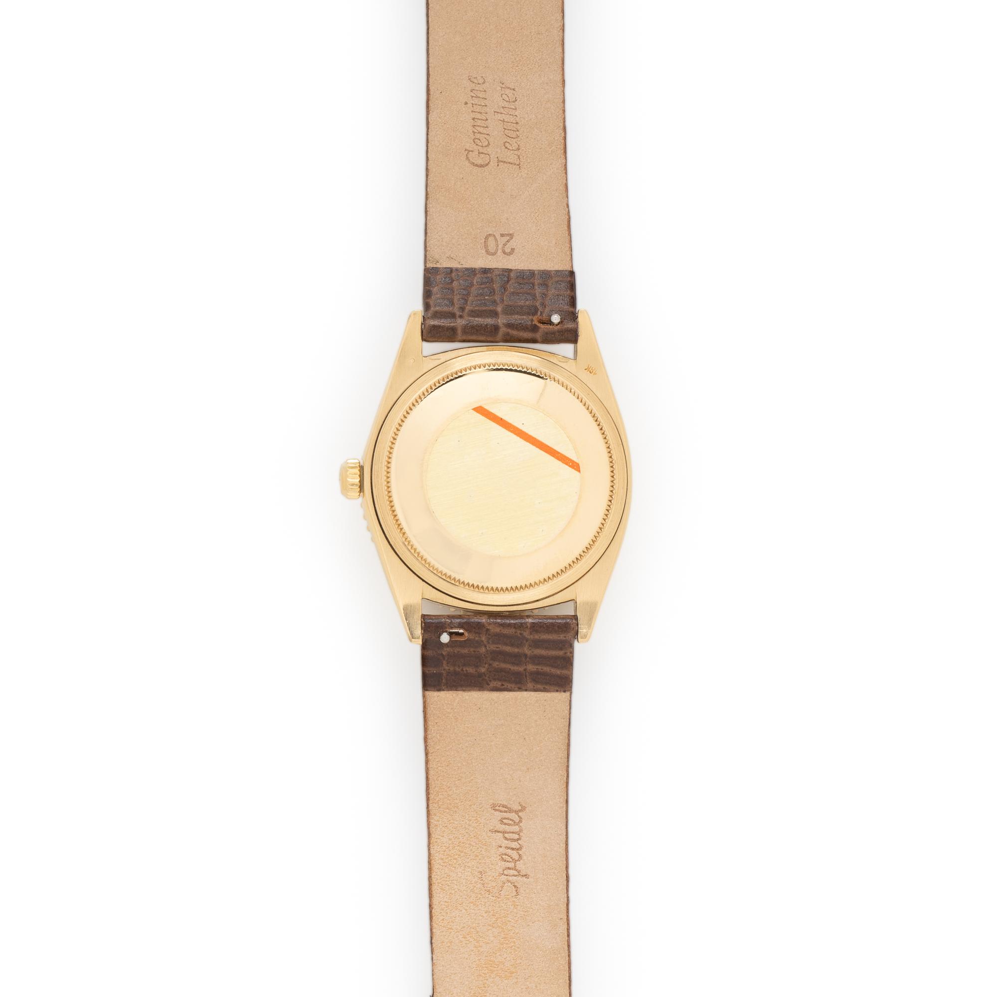 Rolex, Ref. 1625, 18K Yellow Gold 'Thunderbird' 'Datejust' Watch