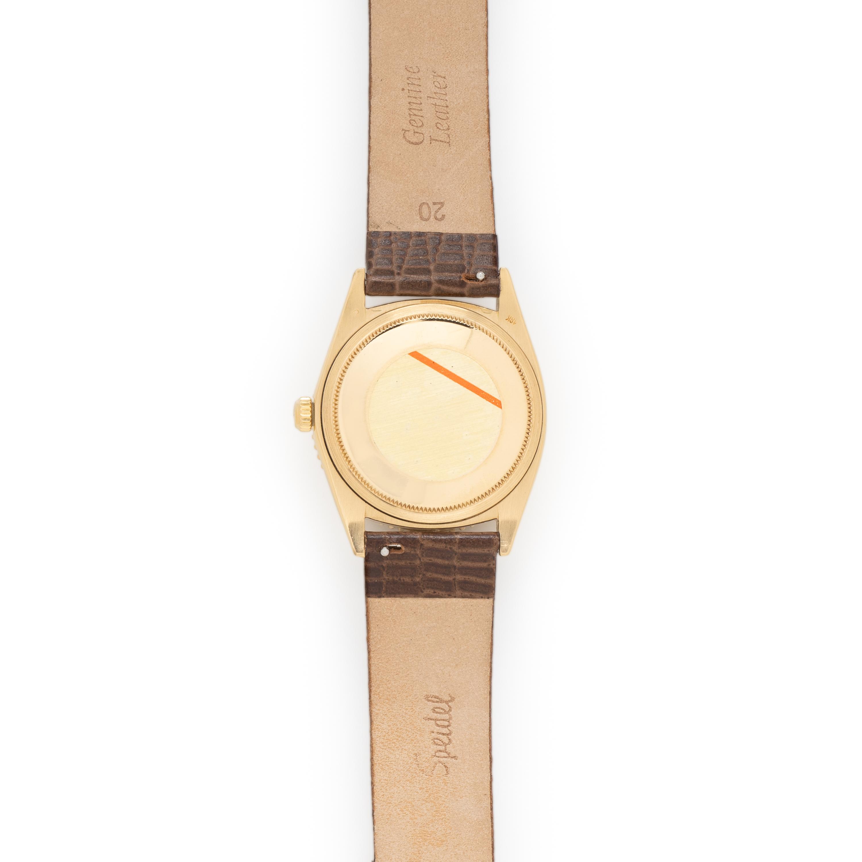 Rolex, Ref. 1625, 18K Yellow Gold 'Thunderbird' 'Datejust' Watch