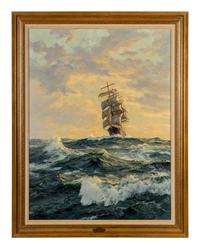 Across the Western Sea (Ship William Law, Yarmouth, N.S.)
