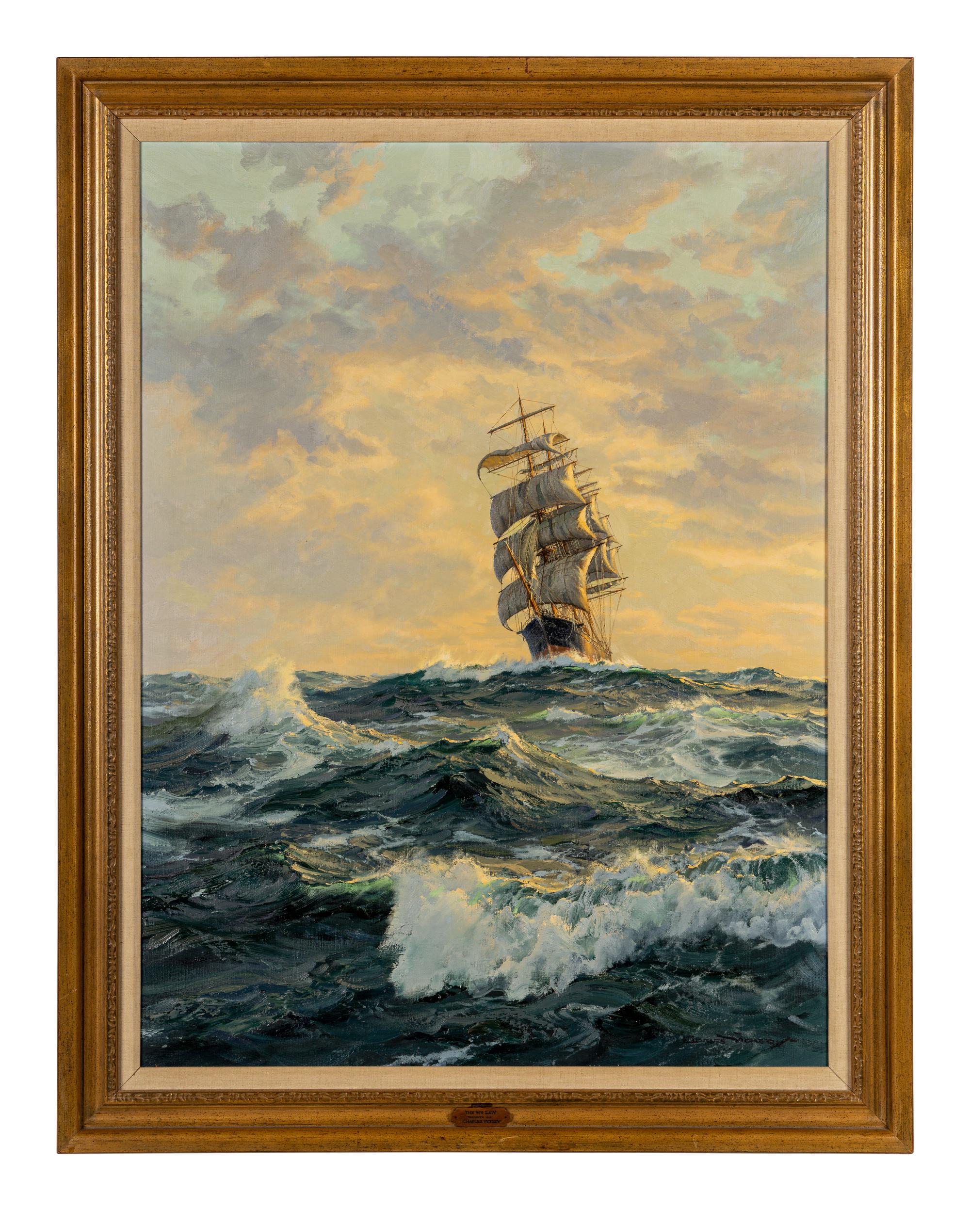 Across the Western Sea (Ship William Law, Yarmouth, N.S.)