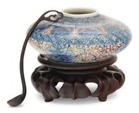 A Chinese Underglaze Blue and Red Porcelain Water Coupe
