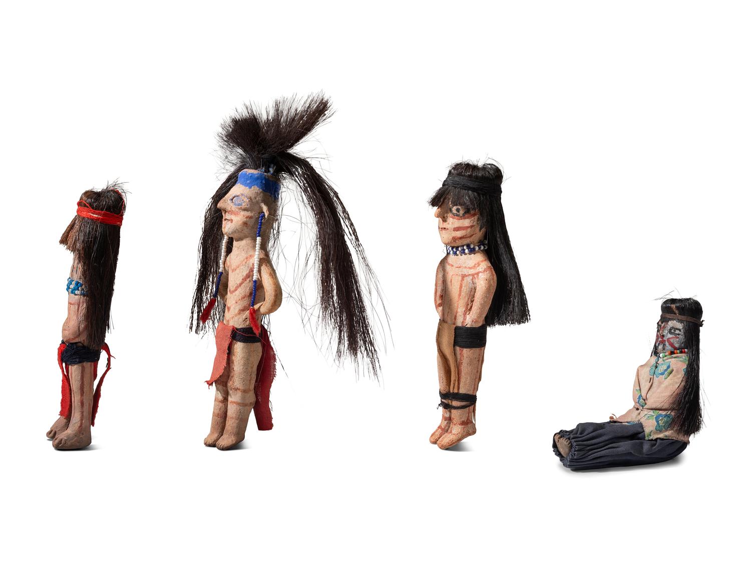 Collection of Yuma Pottery Figures
