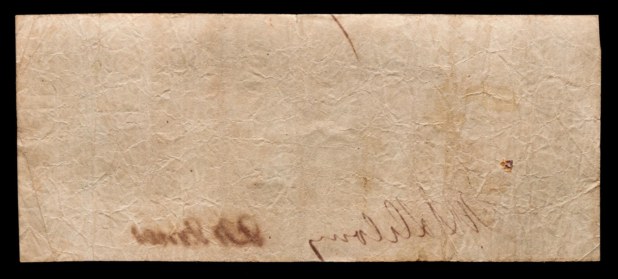 An 1861 Confederate States of America T-18 $20 Note