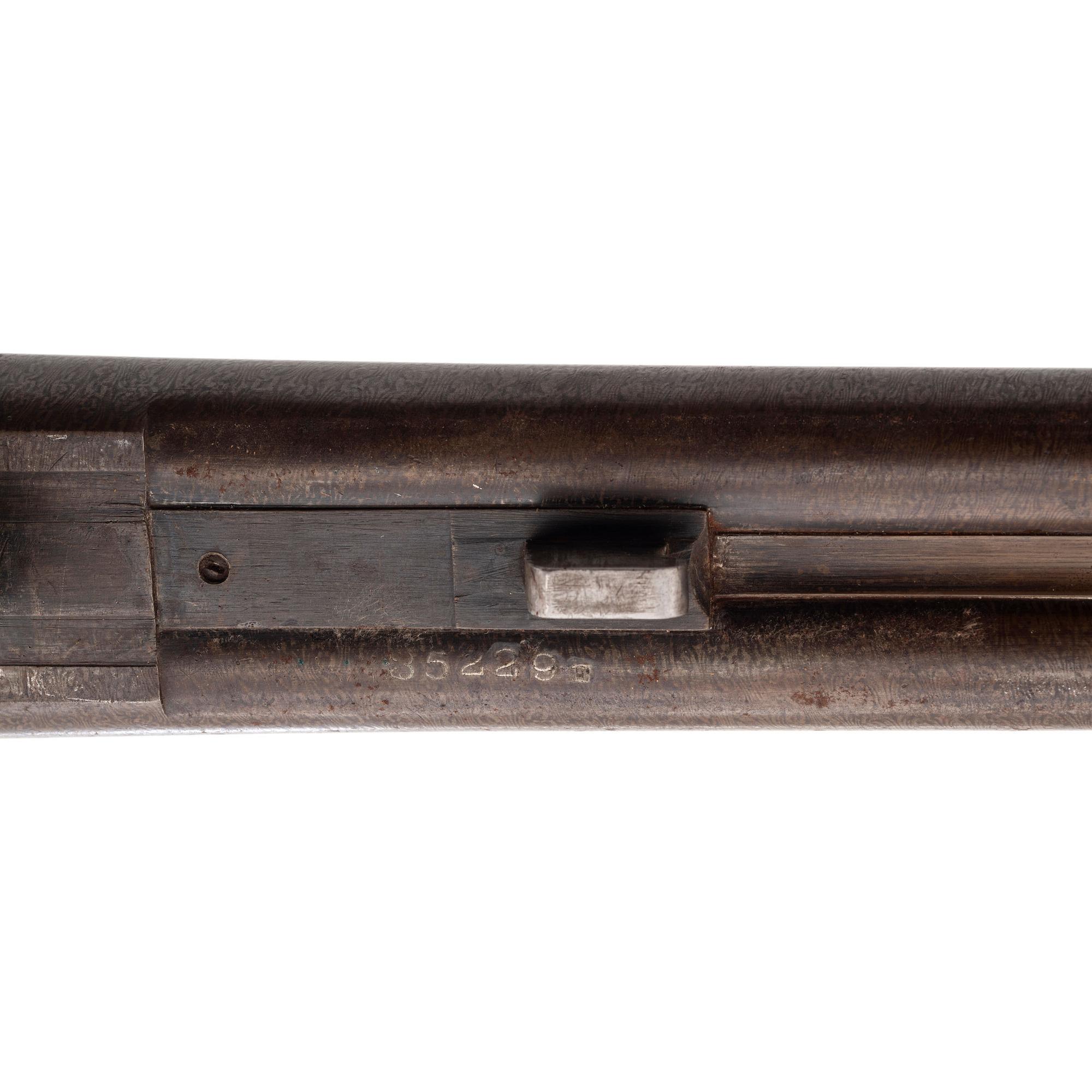 **Lefever Arms Company Double Barrel E Grade Sideplate Boxlock