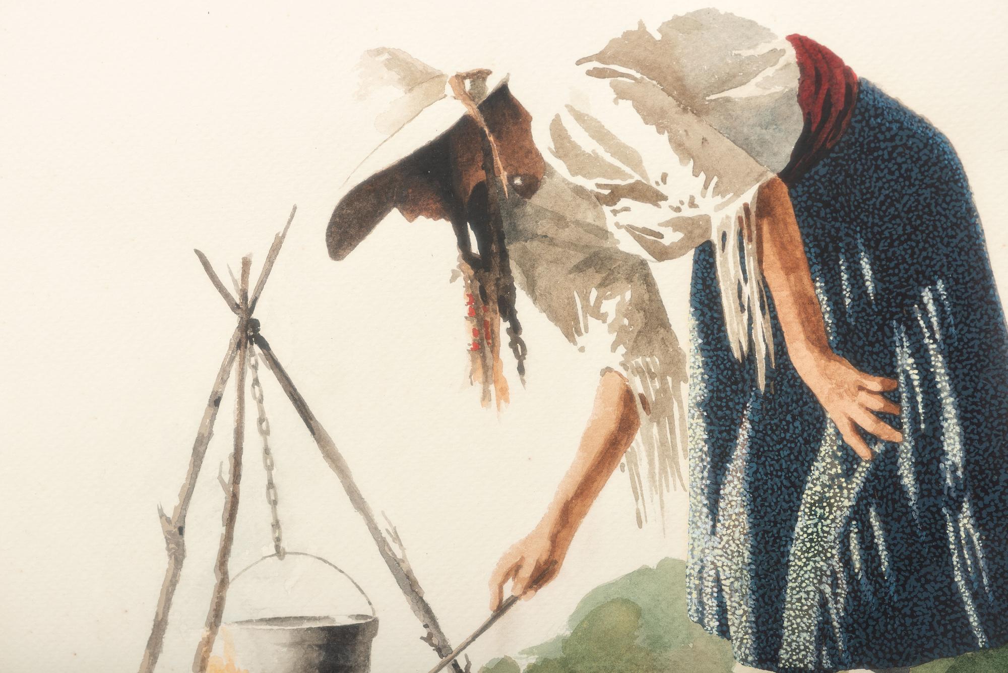 Cooking Woman