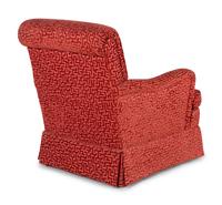 A Rubelli Seneca Rosa Indiano -Upholstered Easy Chair