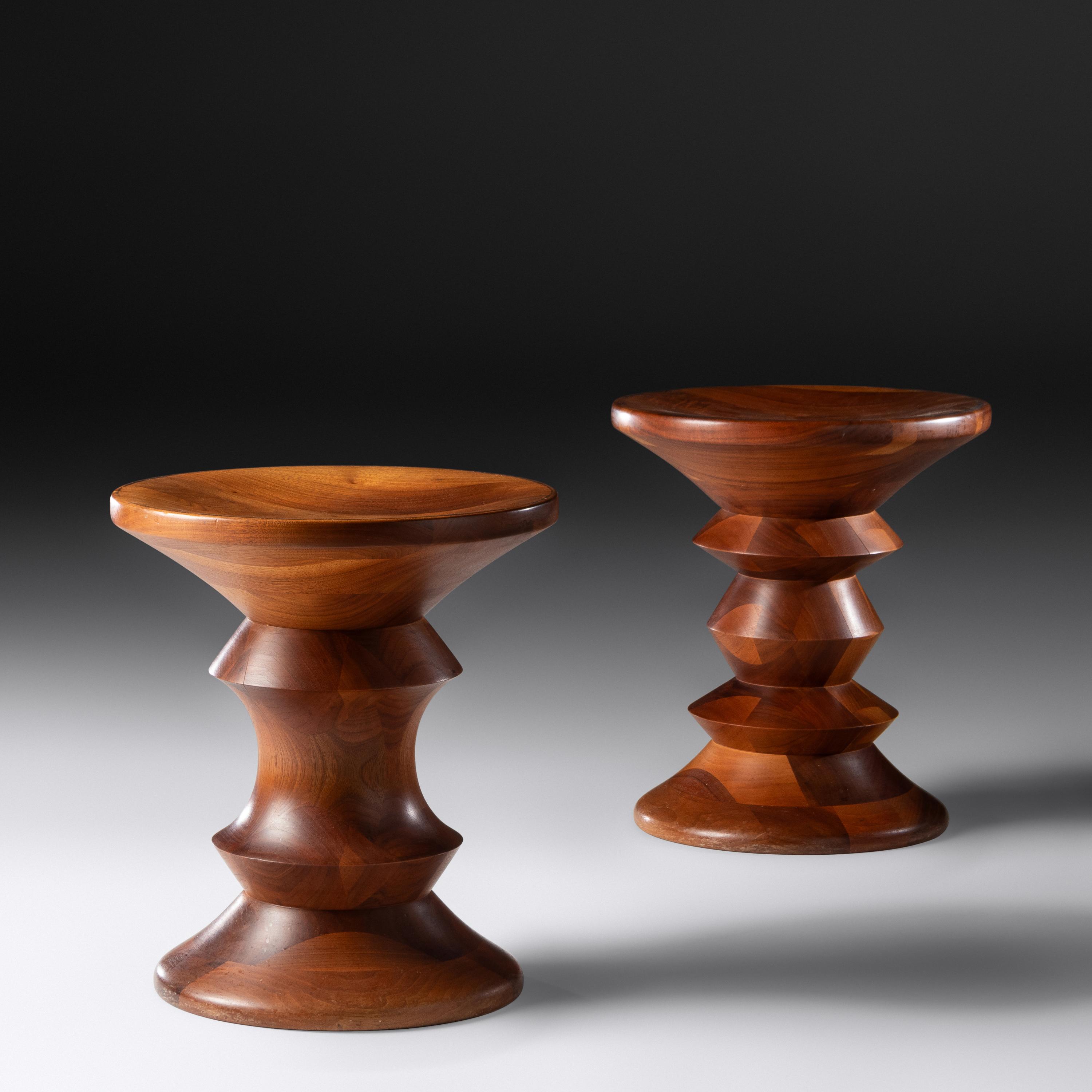 Two 'Time-Life' Stools Herman Miller, USA