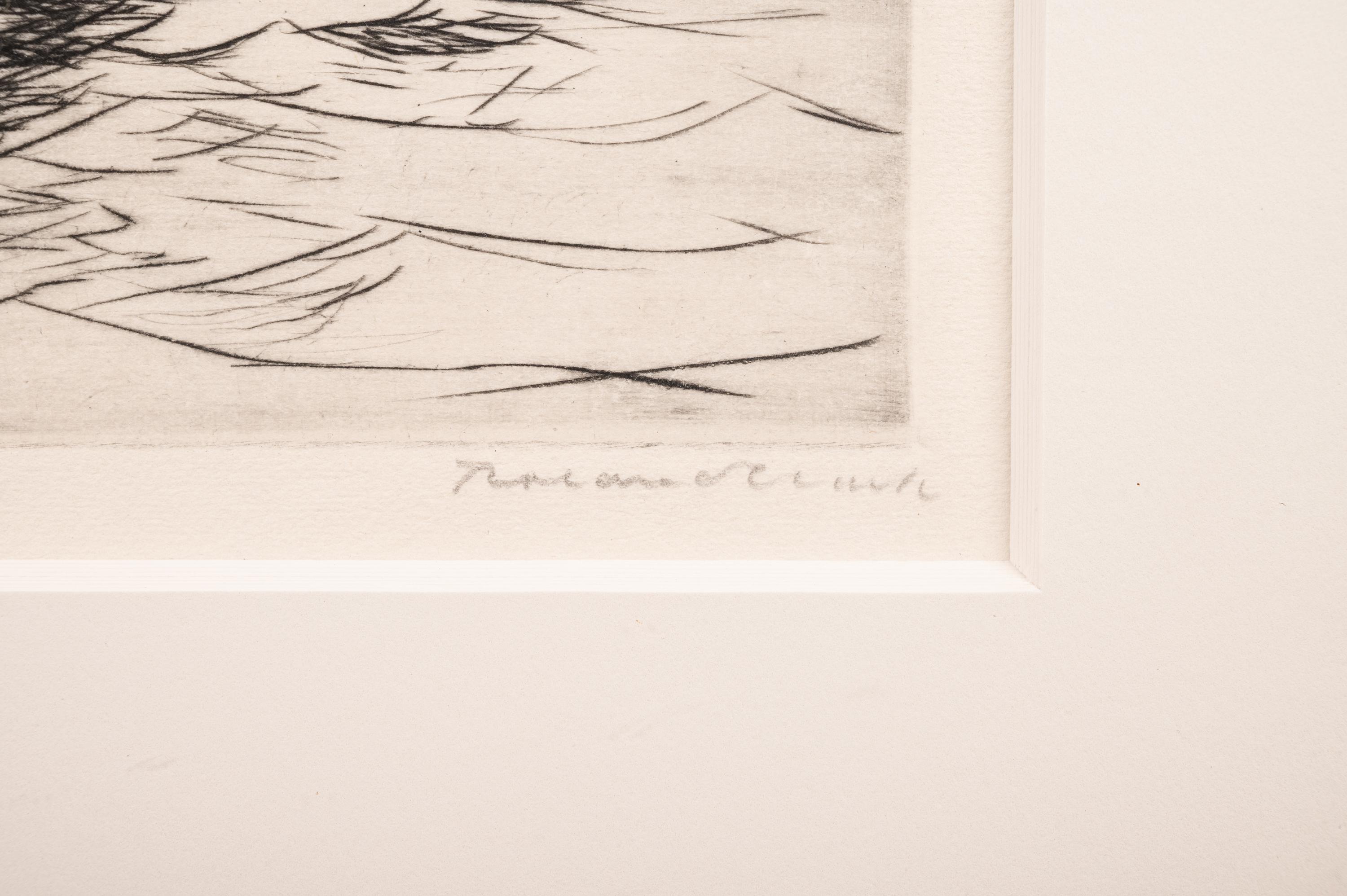A Group of Three Dry-Point Etchings by Roland Clark (1847-1957)
