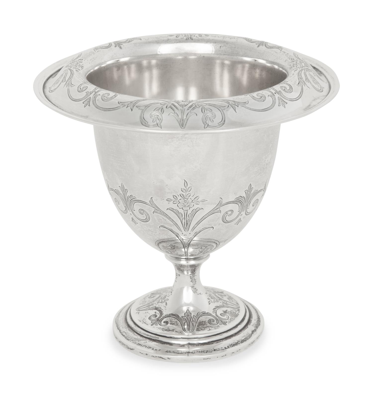 An American Silver Vase