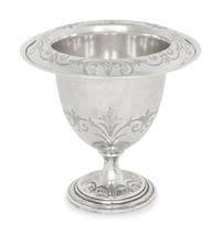 An American Silver Vase