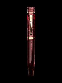 Conway Stewart: Churchill-Burgundy Limited Edition Ballpoint Pen