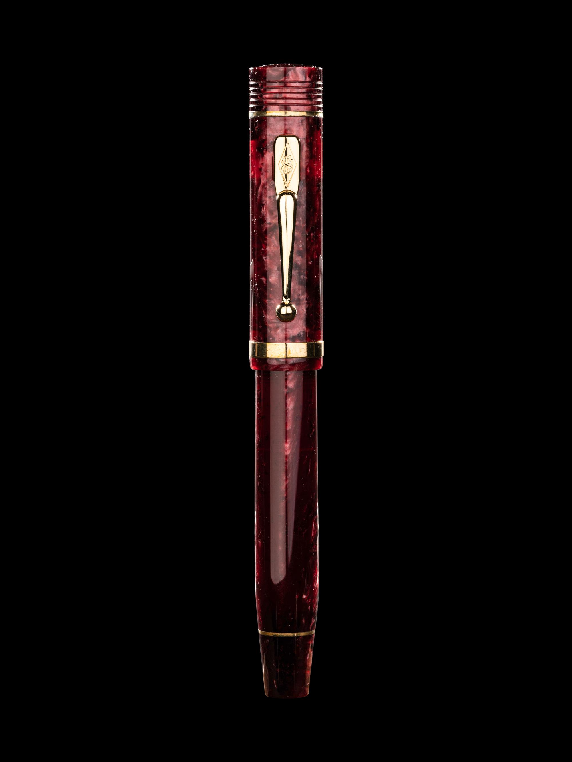 Conway Stewart: Churchill-Burgundy Limited Edition Ballpoint Pen