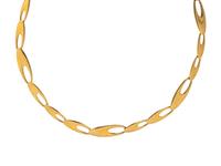 GEORG JENSEN, YELLOW GOLD NECKLACE