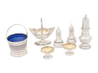 A Group of American Silver Table Articles