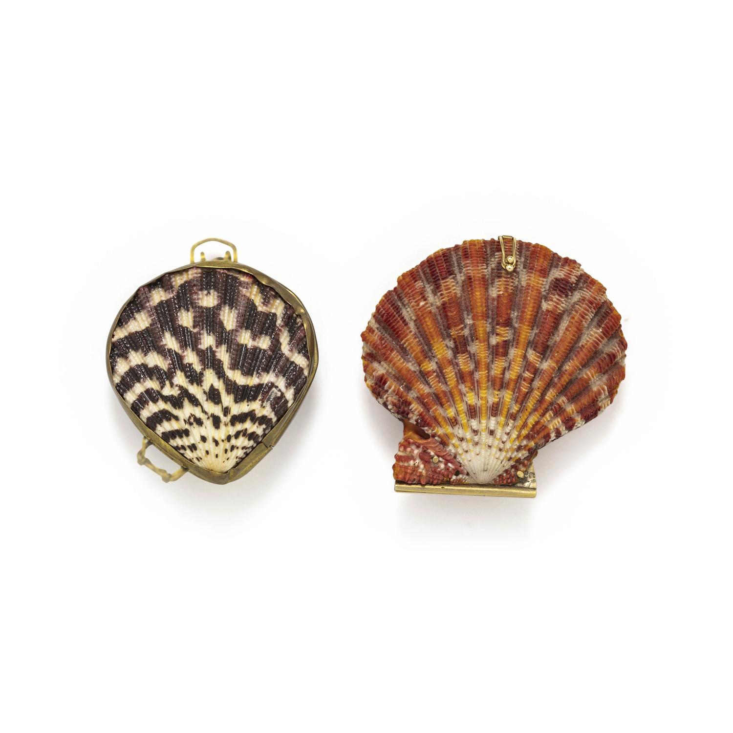 PAIR OF SHELL CASES