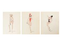 Playboy Illustrations by Oleg Cassini, 1970s