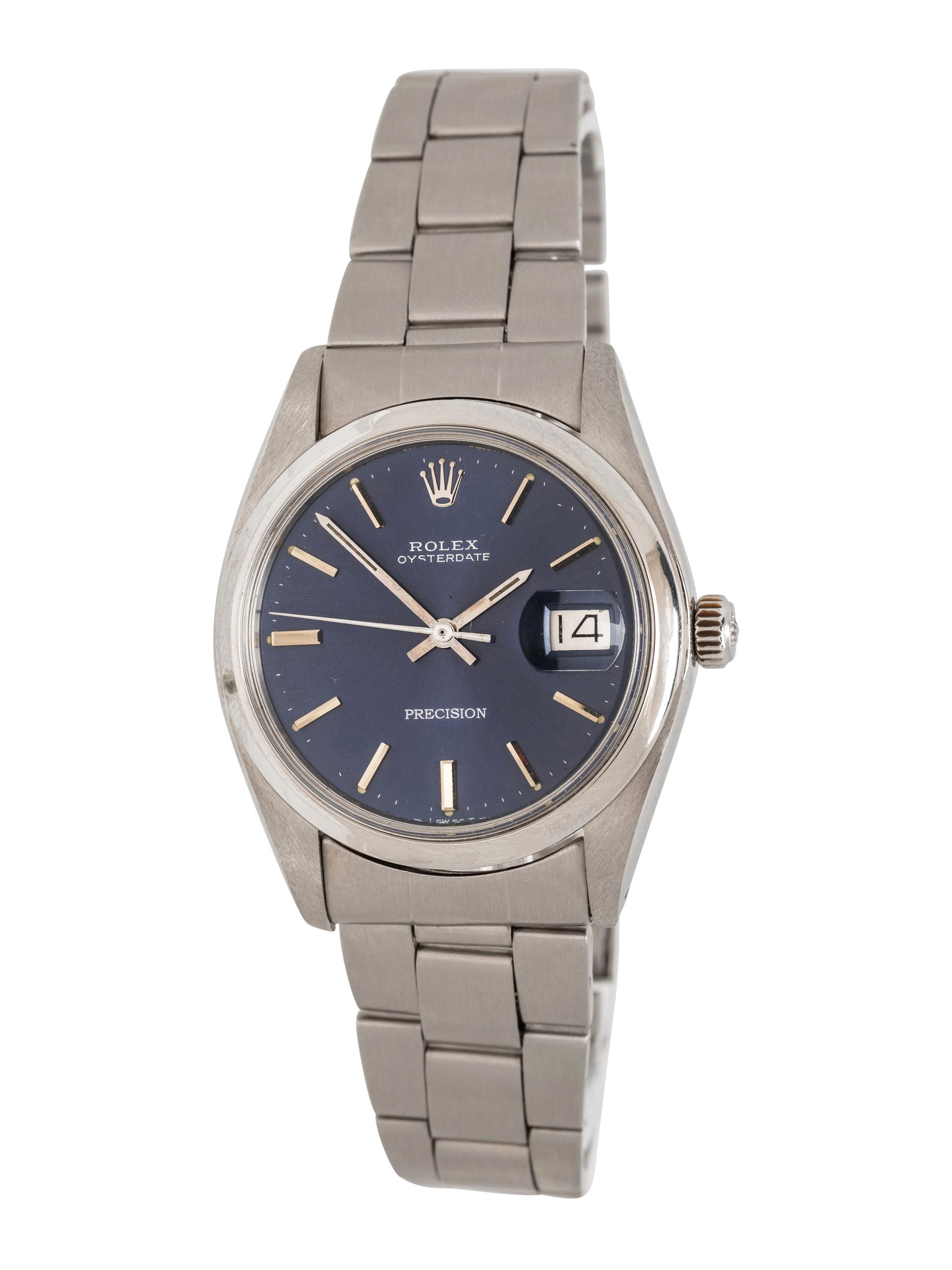ROLEX, REF. 6694 STAINLESS STEEL 'OYSTERDATE PRECISION' WATCH