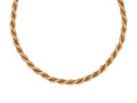 BICOLOR GOLD NECKLACE