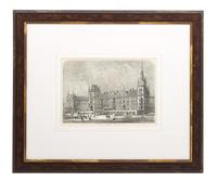 A Group of Ten Black and White Prints Sight size 6 x 8 1/2 inches — 19TH CENTURY