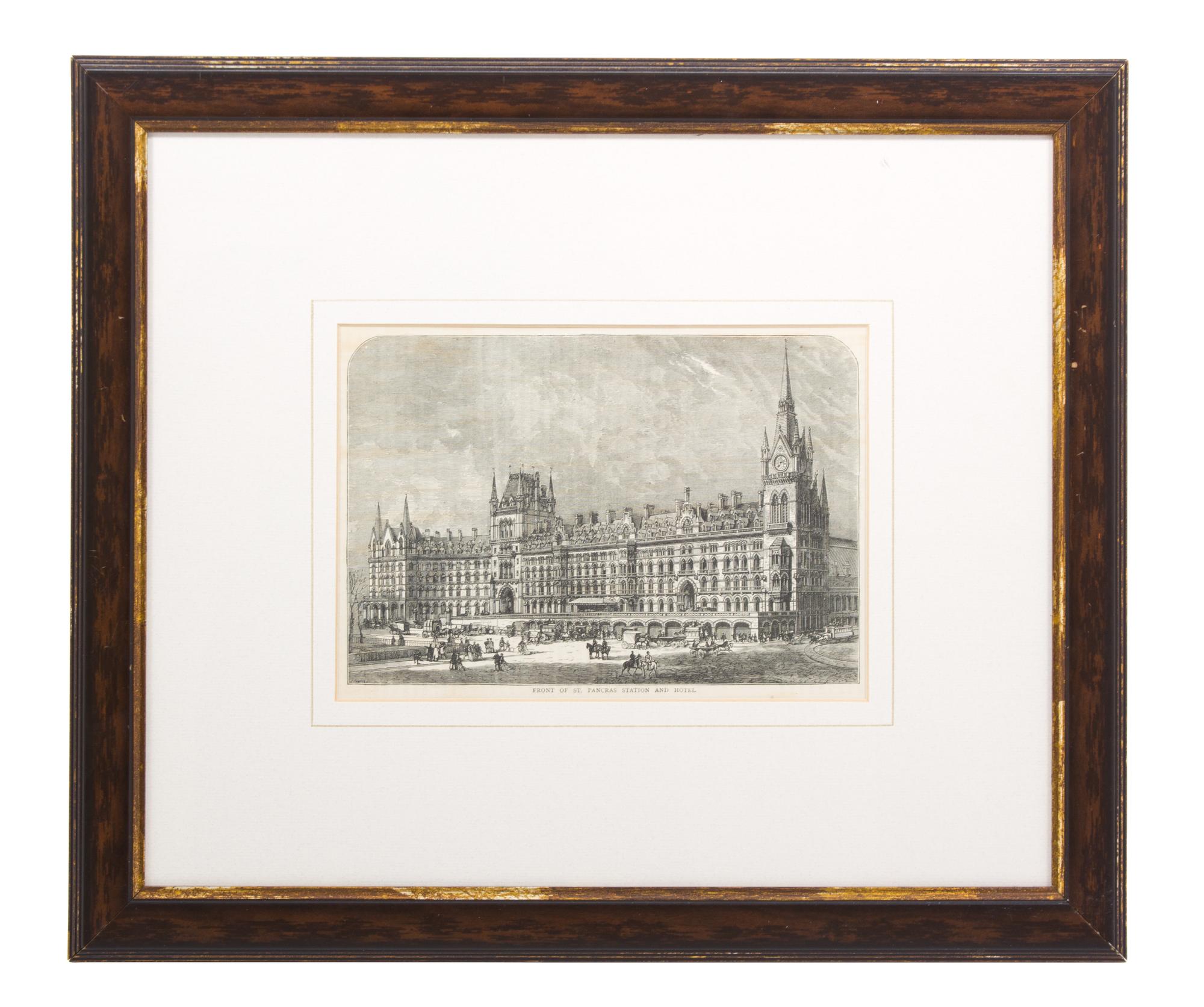 A Group of Ten Black and White Prints Sight size 6 x 8 1/2 inches — 19TH CENTURY