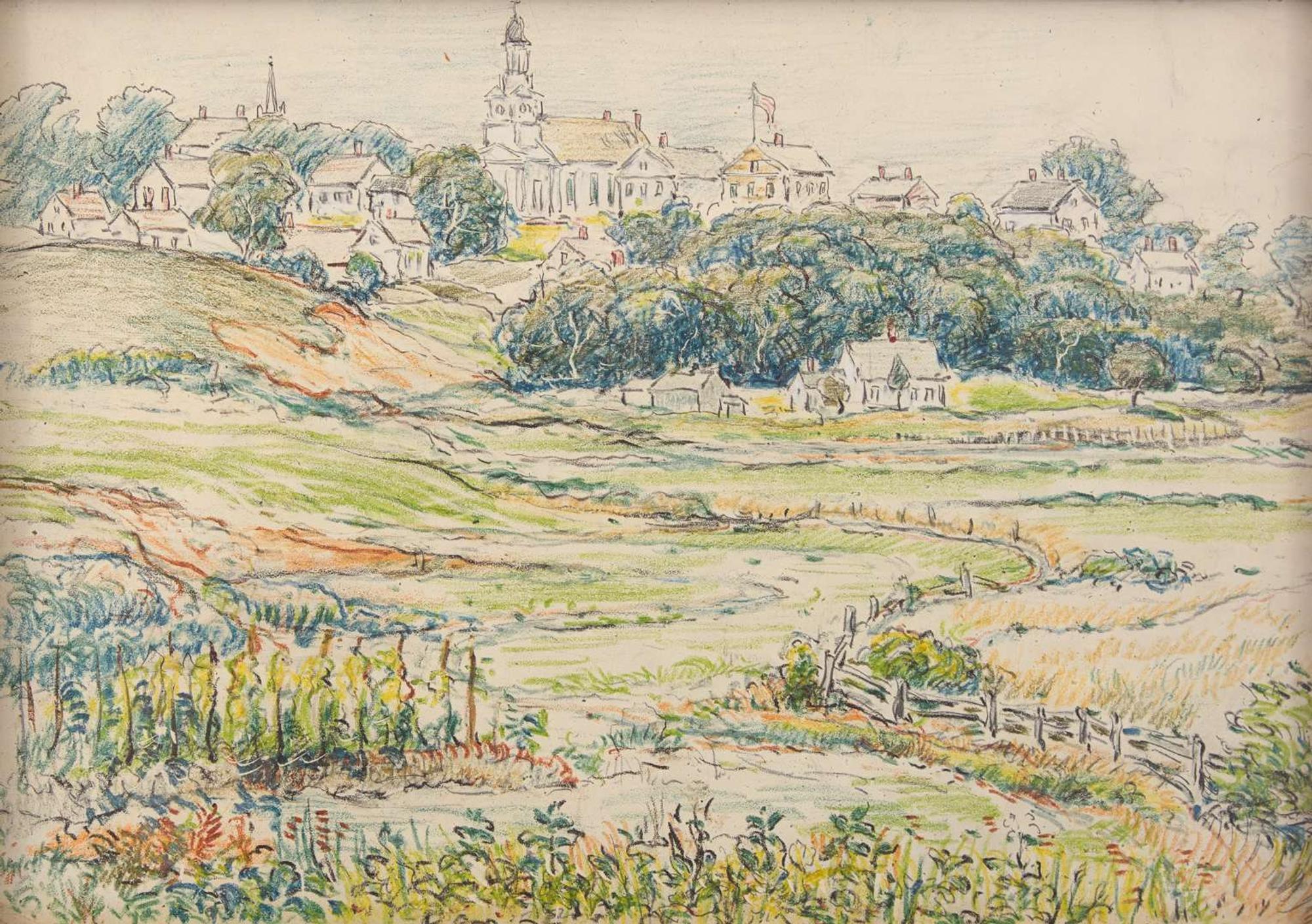 Reynolds Beal (American, 1866-1951) - Wellfleet