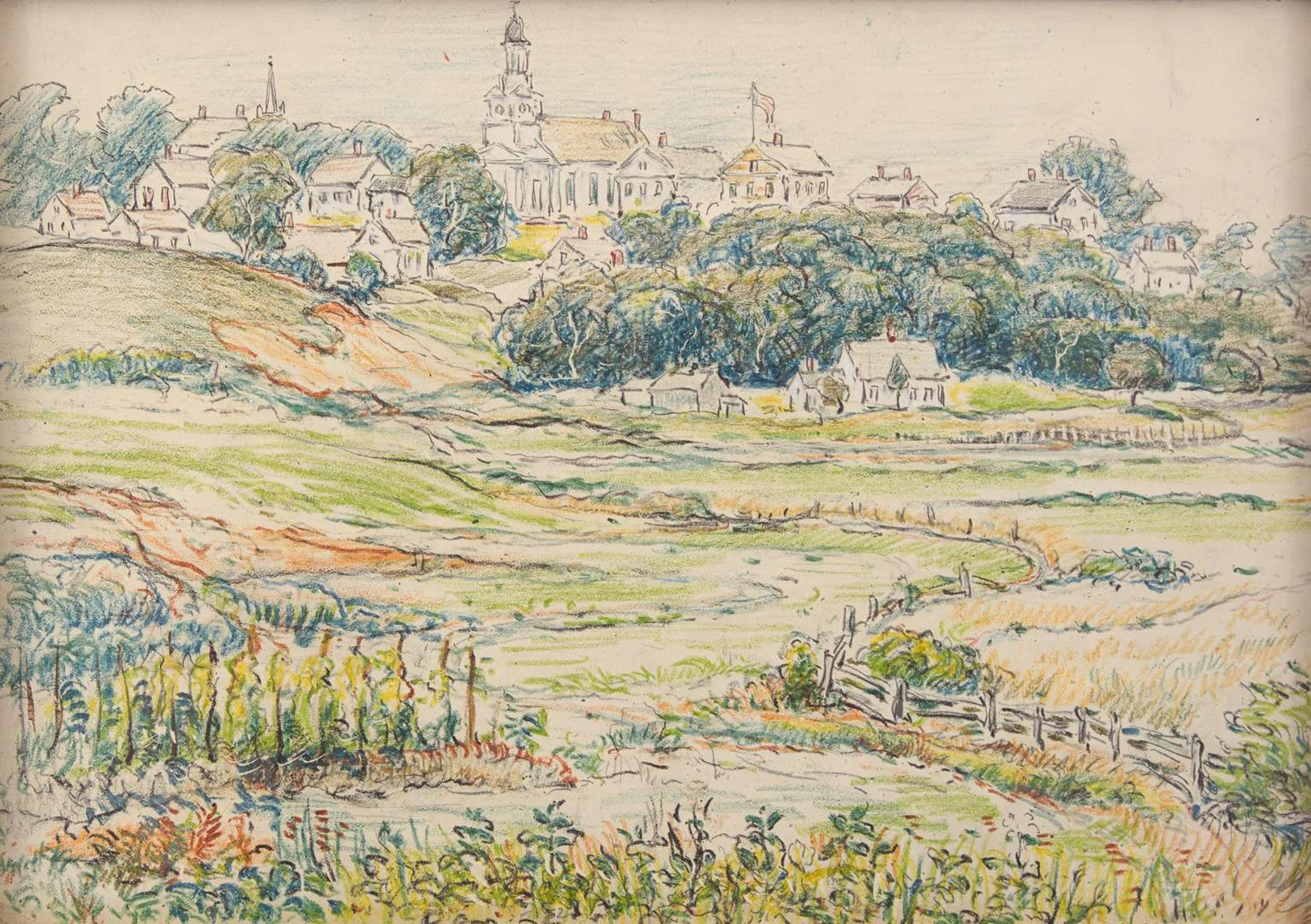 Reynolds Beal (American, 1866-1951) - Wellfleet
