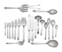 An American Silver Flatware Service