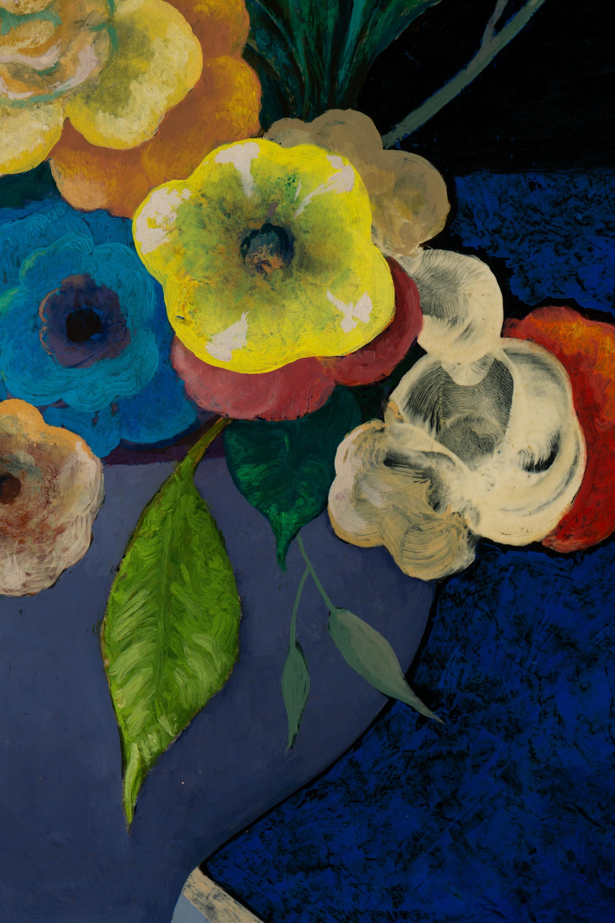Bouquet de Fleurs dans un Paysage Surrealiste, 1969