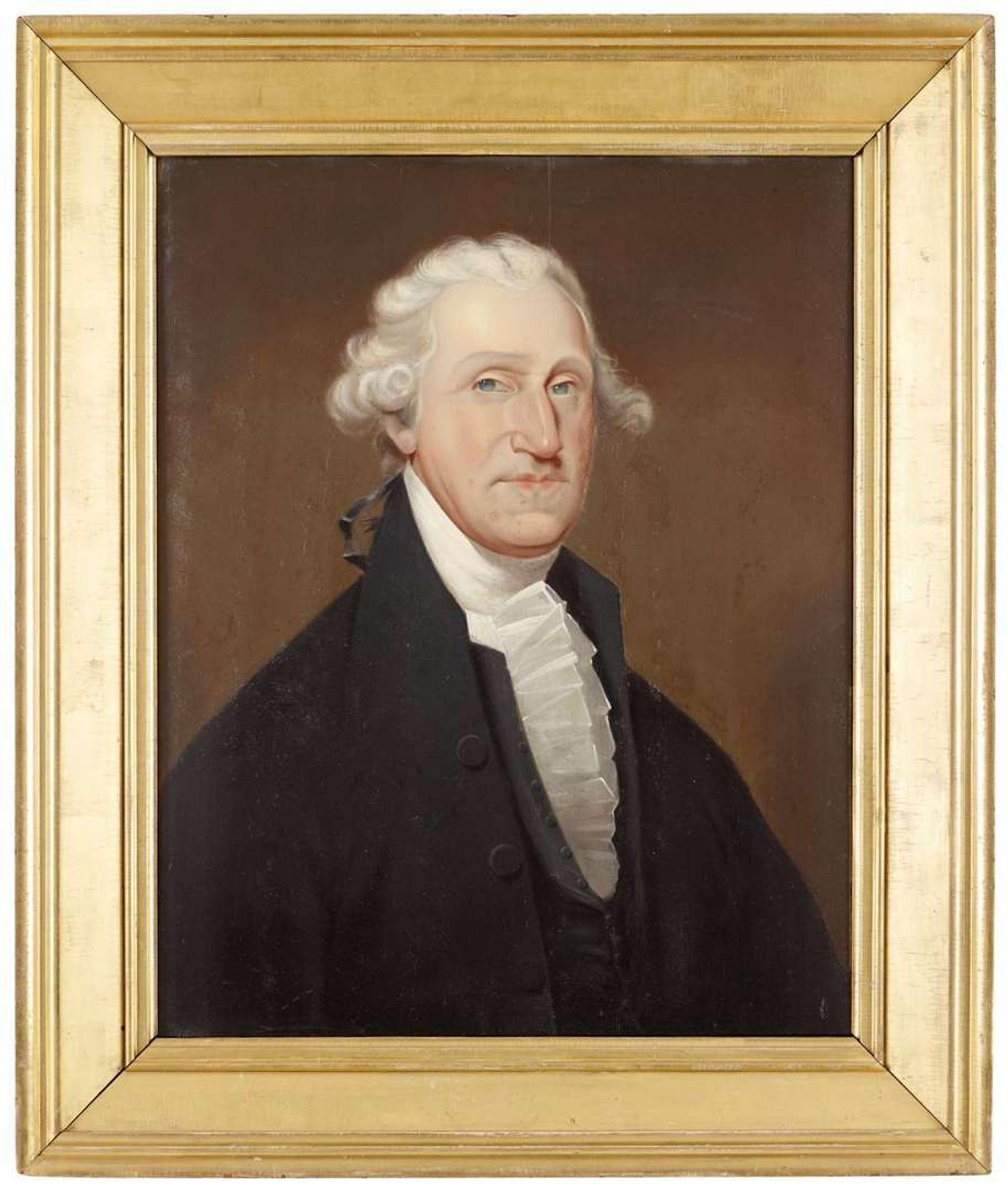 American School early 19th century portrait of george washington (1732-1799)